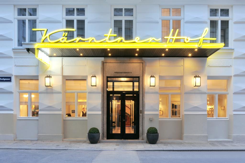 Hotel Kaerntnerhof Viena Exterior foto